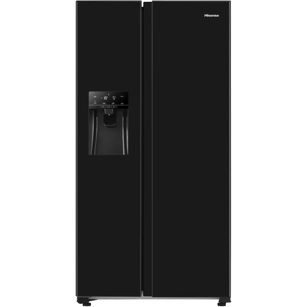 Réfrigérateur américain Hisense noir RS650N4AB1